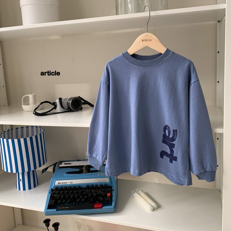 Article - Korean Children Fashion - #childrensboutique - Art Pigment Tee - 8