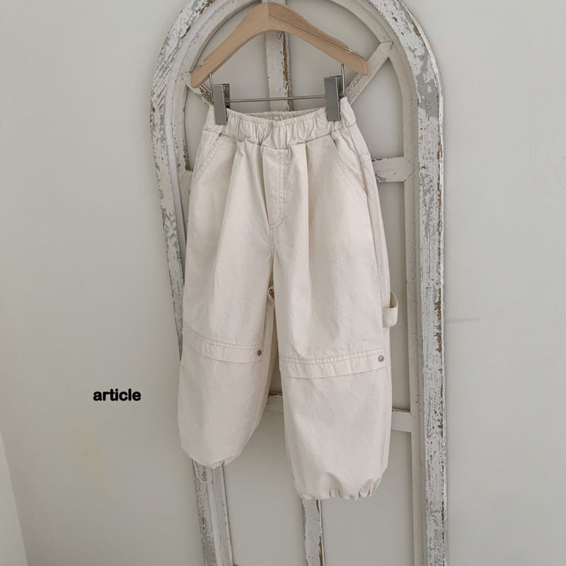 Article - Korean Children Fashion - #childrensboutique - Creamy Pants - 2