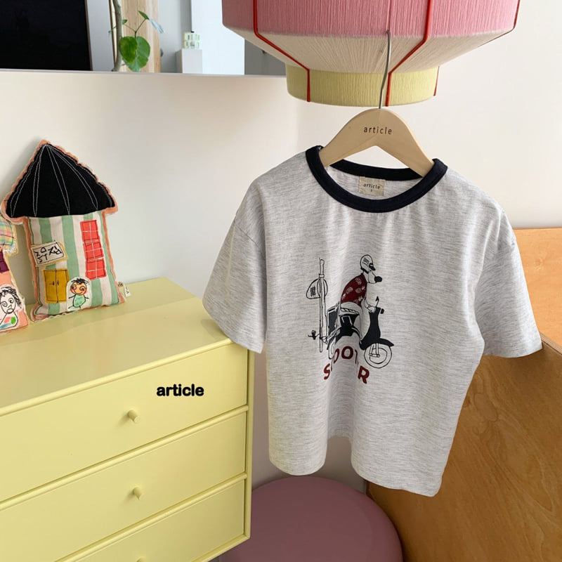 Article - Korean Children Fashion - #designkidswear - Scooter Tee - 8