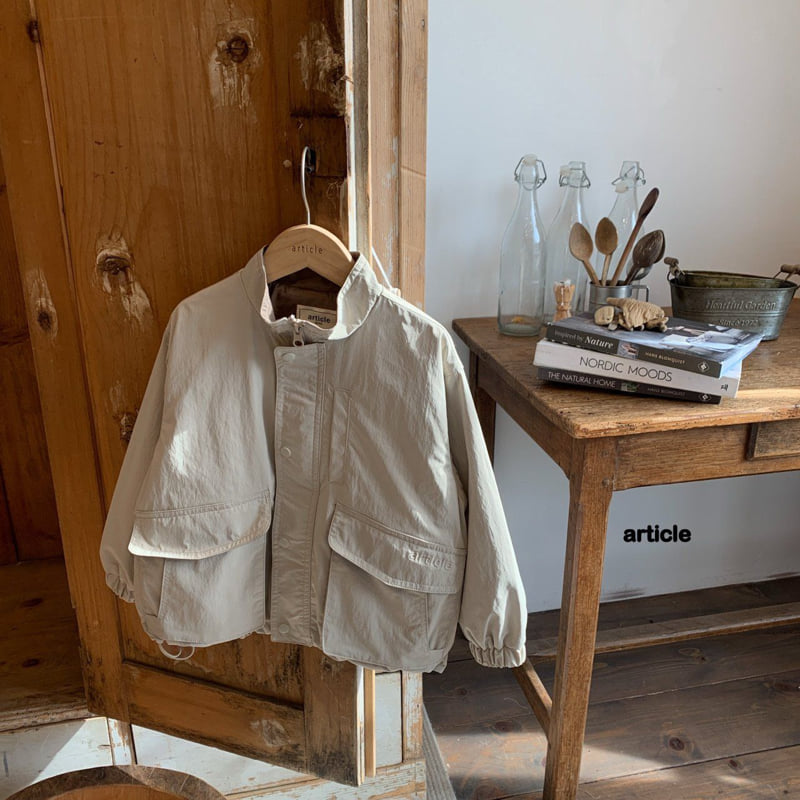 Article - Korean Children Fashion - #designkidswear - Wind Walk Jacket - 2