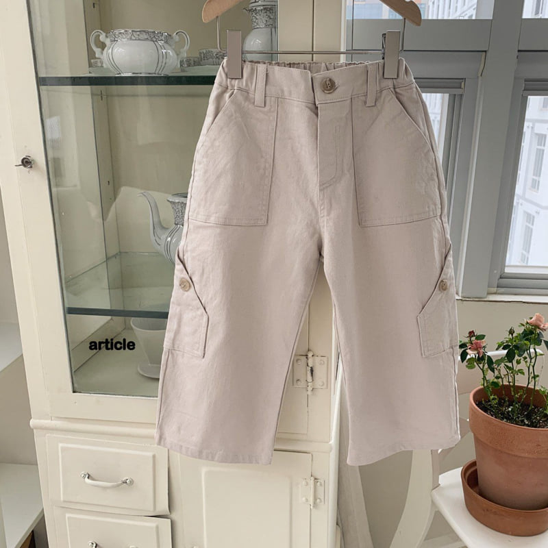 Article - Korean Children Fashion - #designkidswear - Doff Cargo Pants - 5