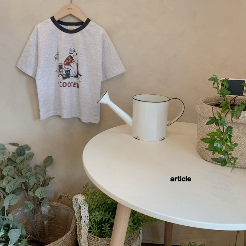 Article - Korean Children Fashion - #discoveringself - Scooter Tee - 9