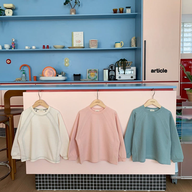 Article - Korean Children Fashion - #discoveringself - Double Stitch Tee - 7