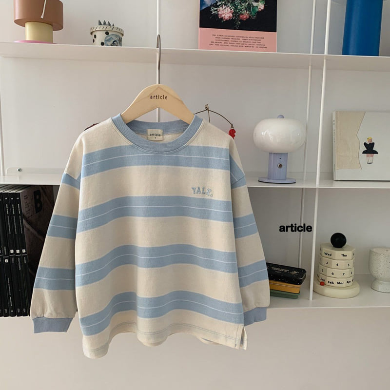 Article - Korean Children Fashion - #discoveringself - Ale Embroidery Sweatshirt - 2