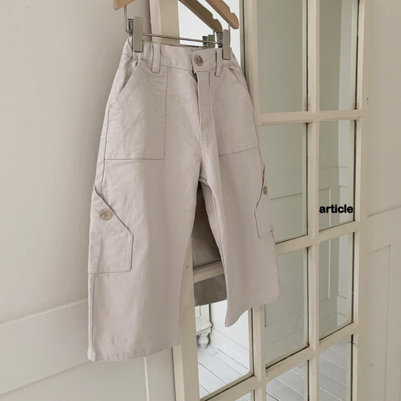 Article - Korean Children Fashion - #discoveringself - Doff Cargo Pants - 6