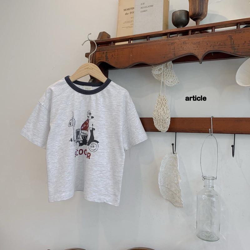 Article - Korean Children Fashion - #fashionkids - Scooter Tee - 10