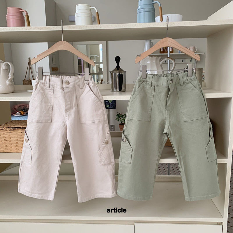 Article - Korean Children Fashion - #fashionkids - Doff Cargo Pants - 7