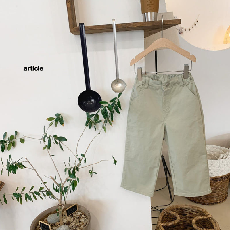 Article - Korean Children Fashion - #kidsshorts - Human Wide Pants - 7