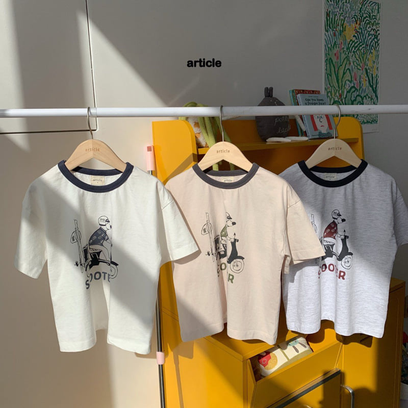 Article - Korean Children Fashion - #kidsstore - Scooter Tee - 12