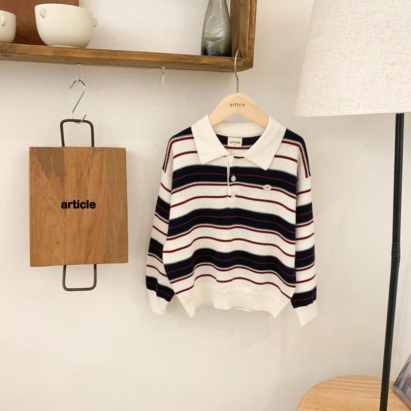 Article - Korean Children Fashion - #kidsstore - Day Collar Knit - 3