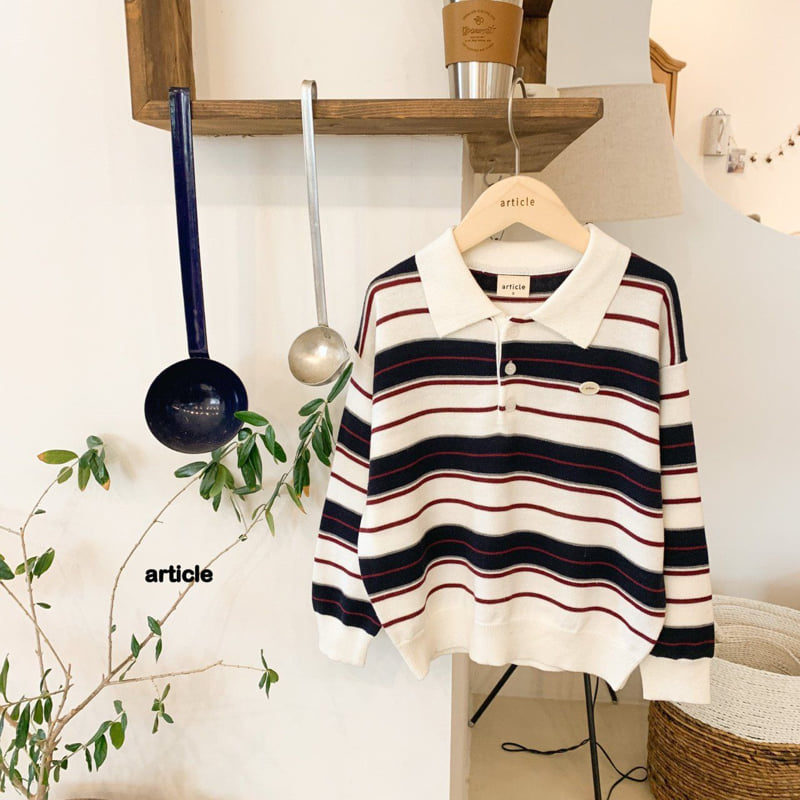 Article - Korean Children Fashion - #kidsstore - Day Collar Knit - 4