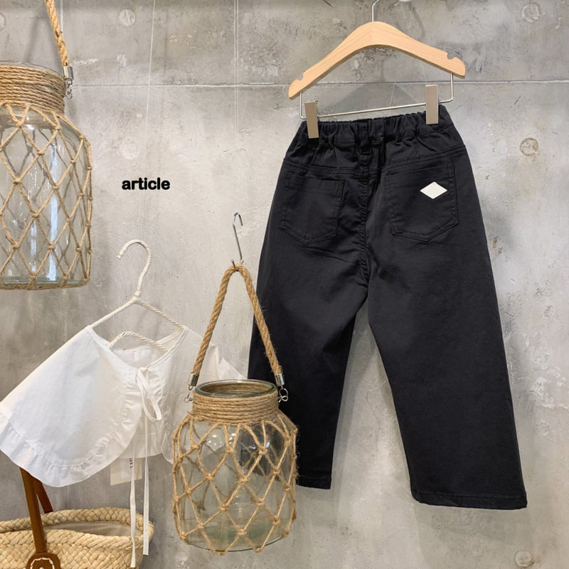 Article - Korean Children Fashion - #littlefashionista - Human Wide Pants - 11