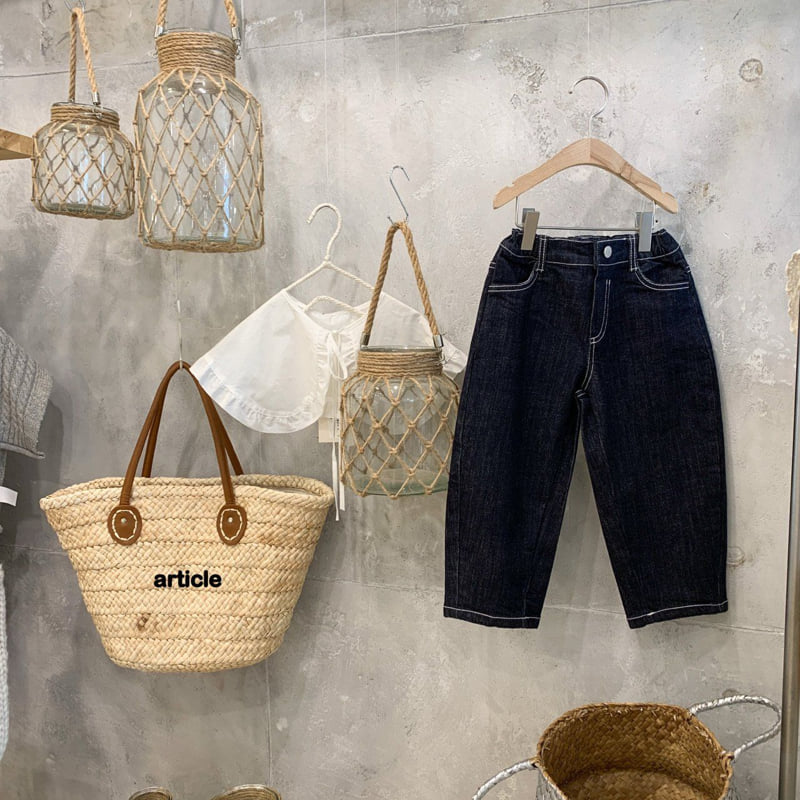 Article - Korean Children Fashion - #magicofchildhood - Crew Non-Fade Pants
