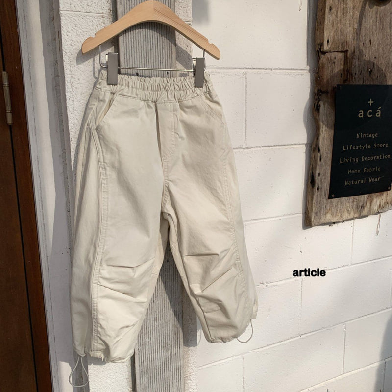 Article - Korean Children Fashion - #minifashionista - Suare Pants - 5
