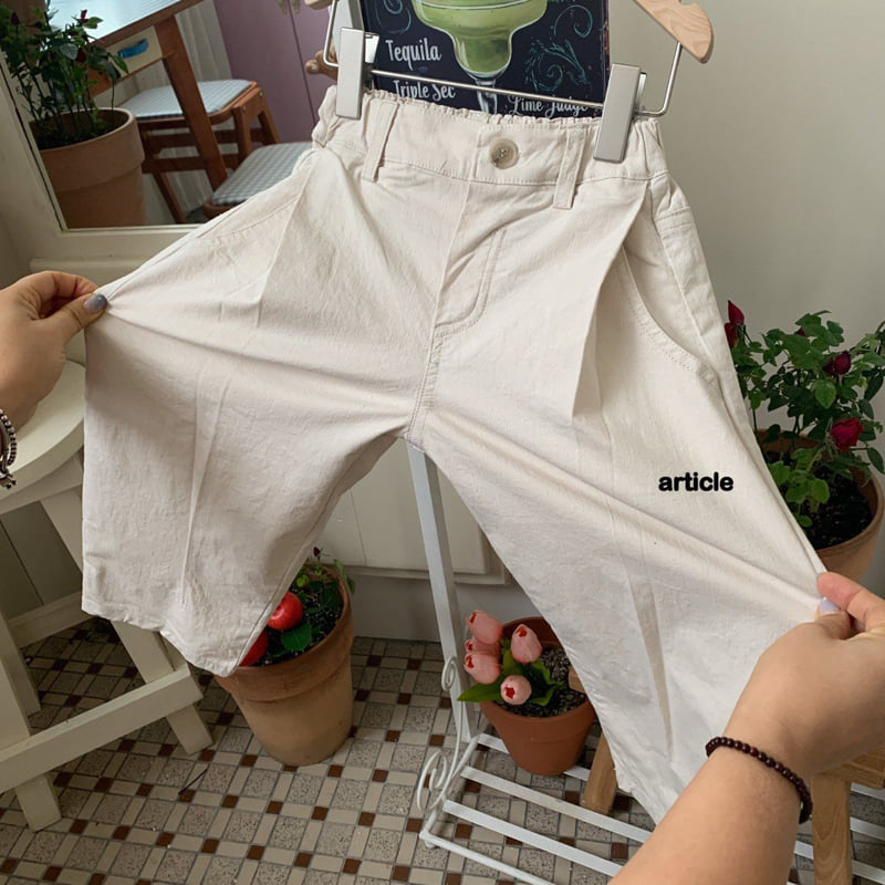 Article - Korean Children Fashion - #magicofchildhood - Muir Pleated Pants - 4