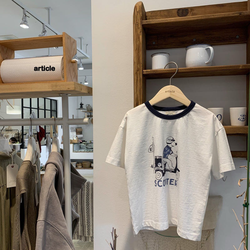 Article - Korean Children Fashion - #minifashionista - Scooter Tee - 3