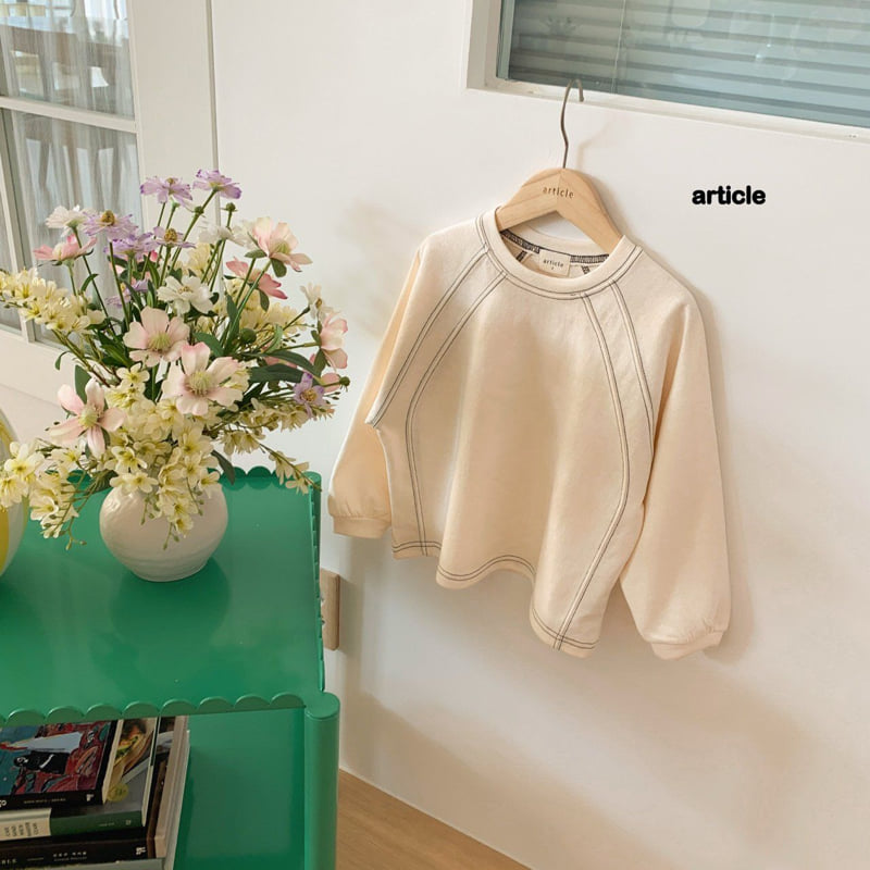 Article - Korean Children Fashion - #minifashionista - Double Stitch Tee