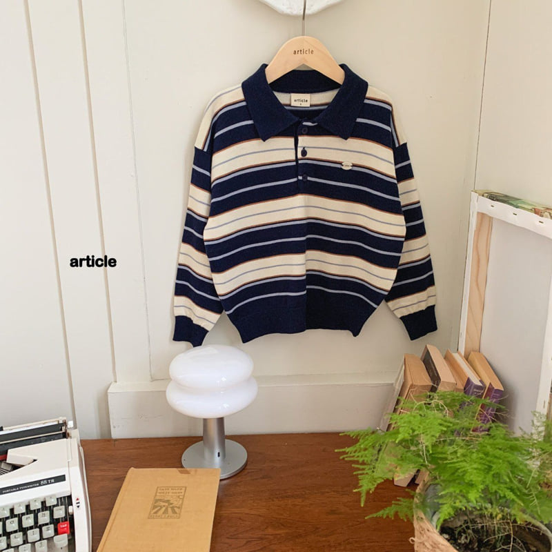 Article - Korean Children Fashion - #minifashionista - Day Collar Knit - 8
