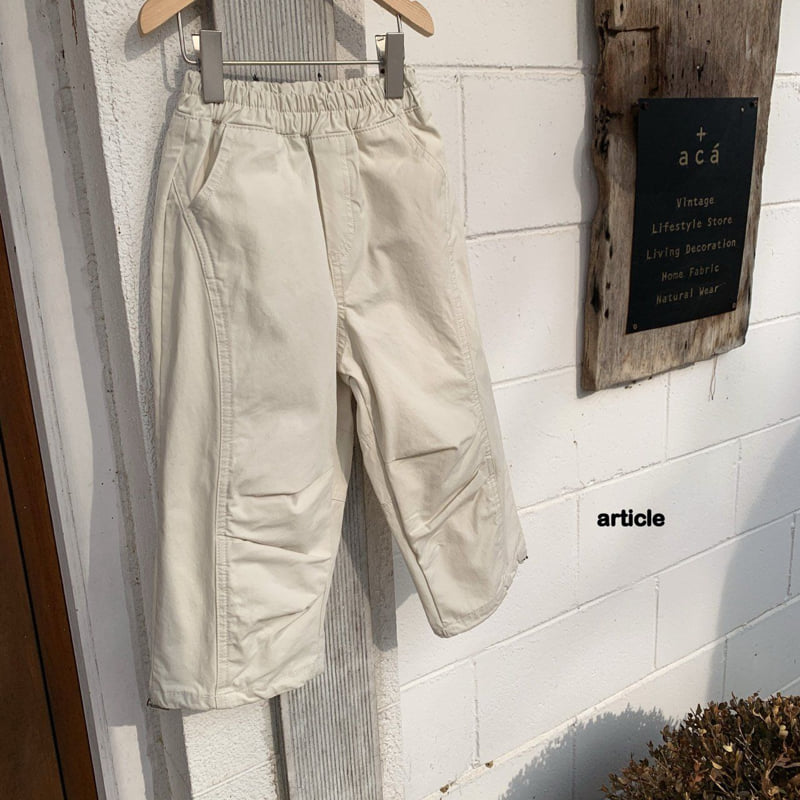 Article - Korean Children Fashion - #prettylittlegirls - Suare Pants - 6