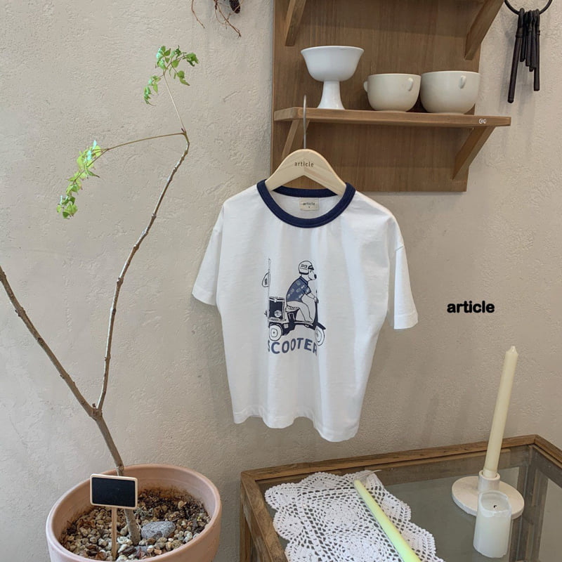 Article - Korean Children Fashion - #minifashionista - Scooter Tee - 4