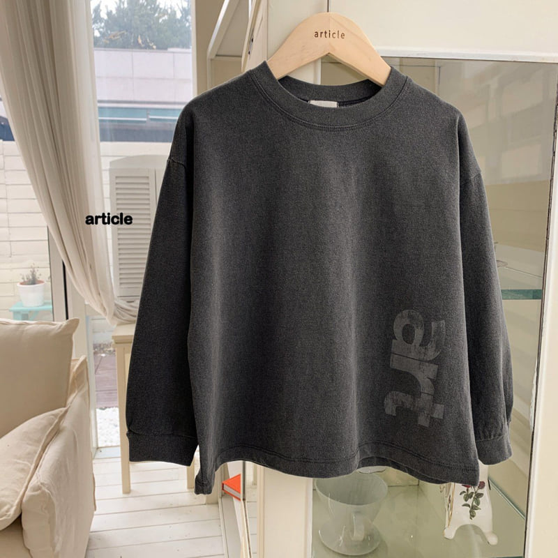 Article - Korean Children Fashion - #prettylittlegirls - Art Pigment Tee - 3