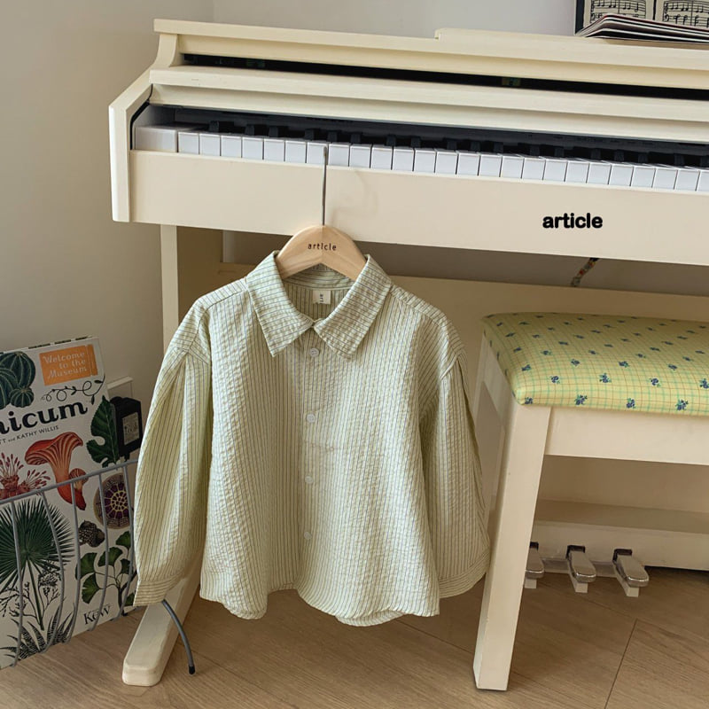 Article - Korean Children Fashion - #prettylittlegirls - Trigger Shirt - 5