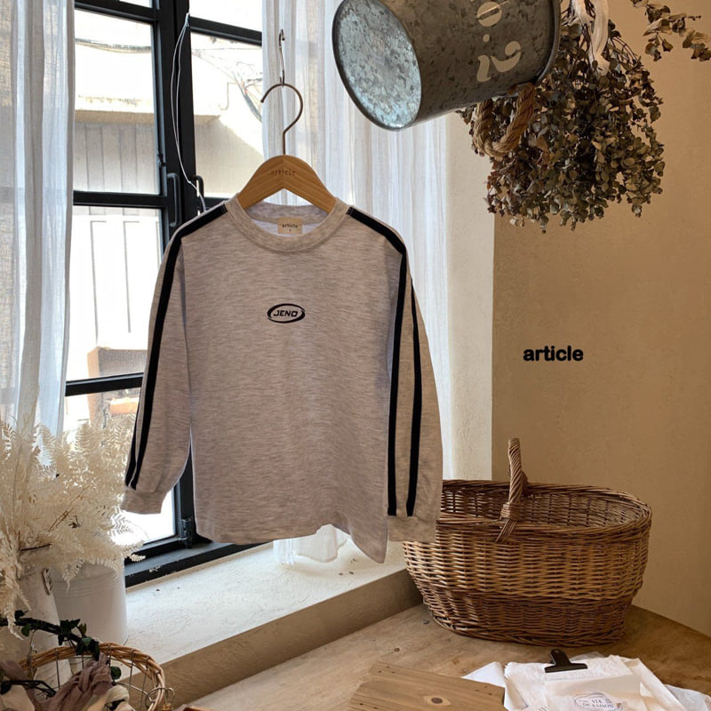 Article - Korean Children Fashion - #stylishchildhood - Xeno Track Tee - 3
