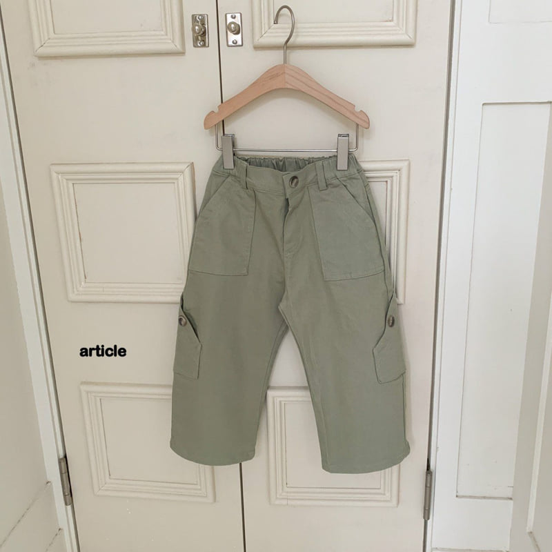 Article - Korean Children Fashion - #stylishchildhood - Doff Cargo Pants - 2