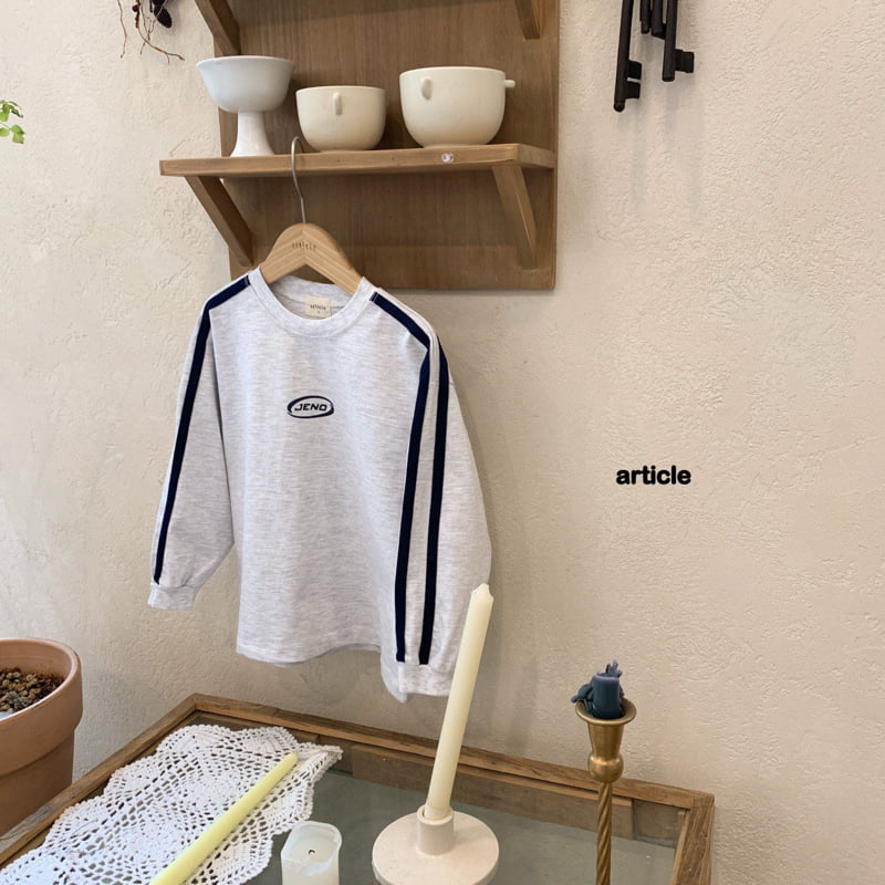 Article - Korean Children Fashion - #toddlerclothing - Xeno Track Tee - 2