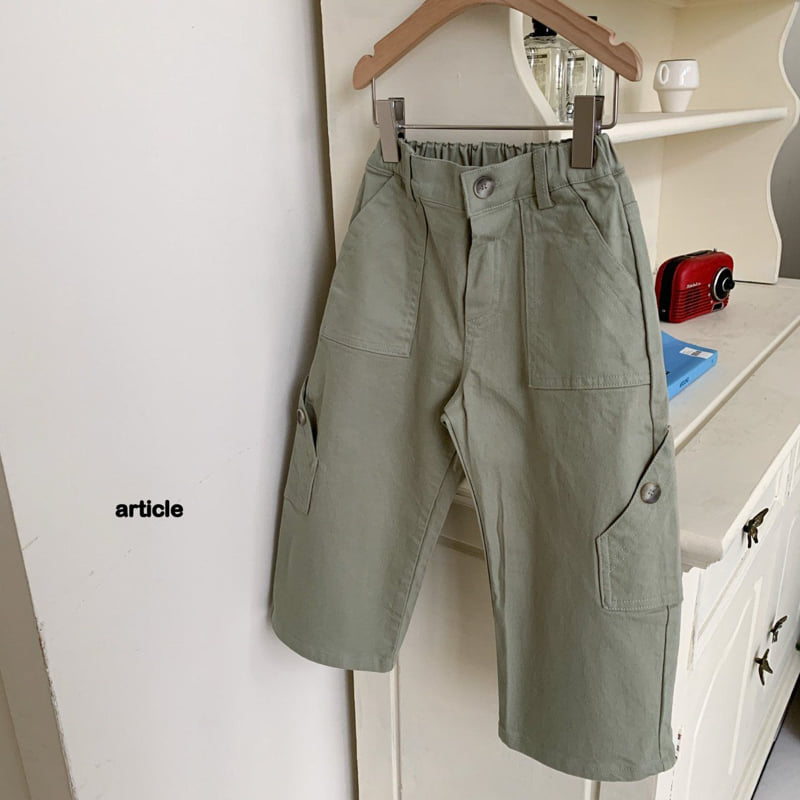 Article - Korean Children Fashion - #toddlerclothing - Doff Cargo Pants