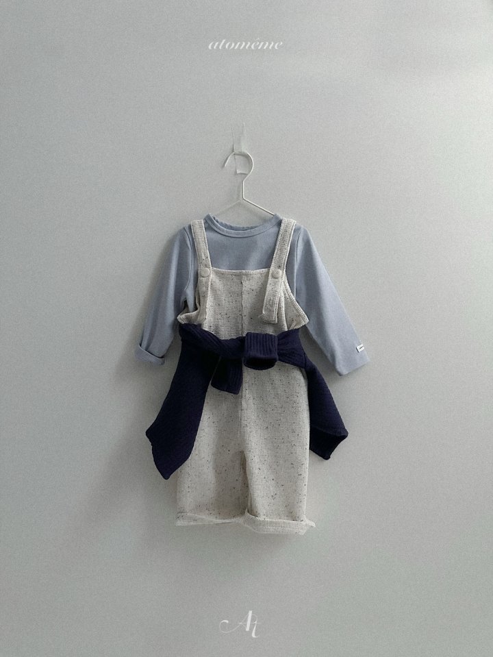 Atomeme - Korean Baby Fashion - #babyboutique - Crop Overalls - 11