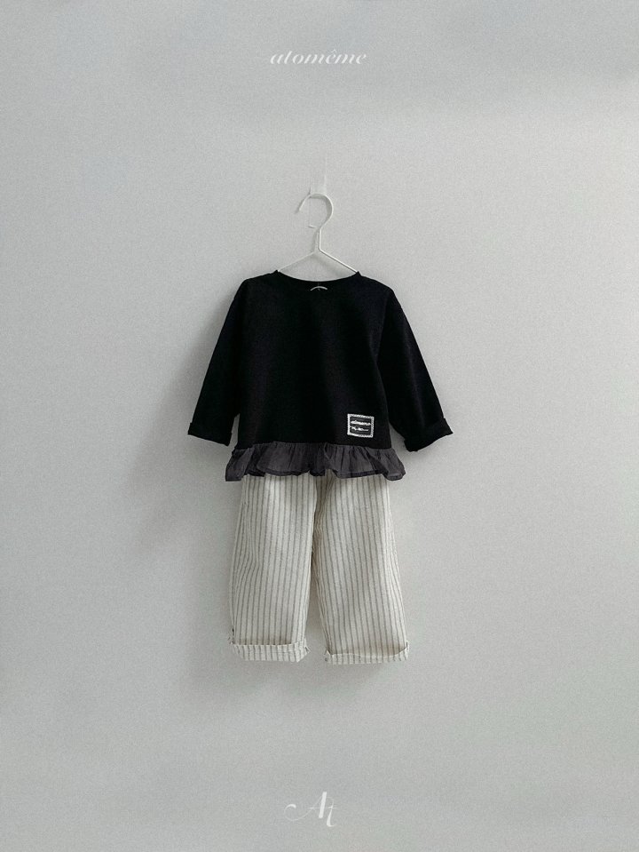 Atomeme - Korean Baby Fashion - #babyboutique - Greek Striped Pants - 9