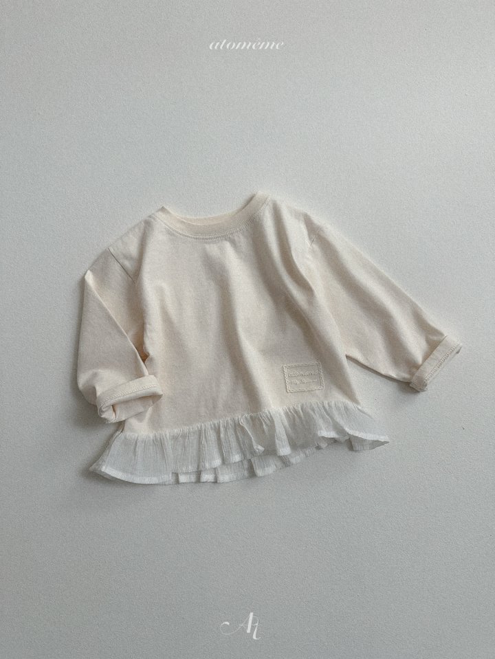 Atomeme - Korean Baby Fashion - #babyboutique - Say Frill Tee - 7