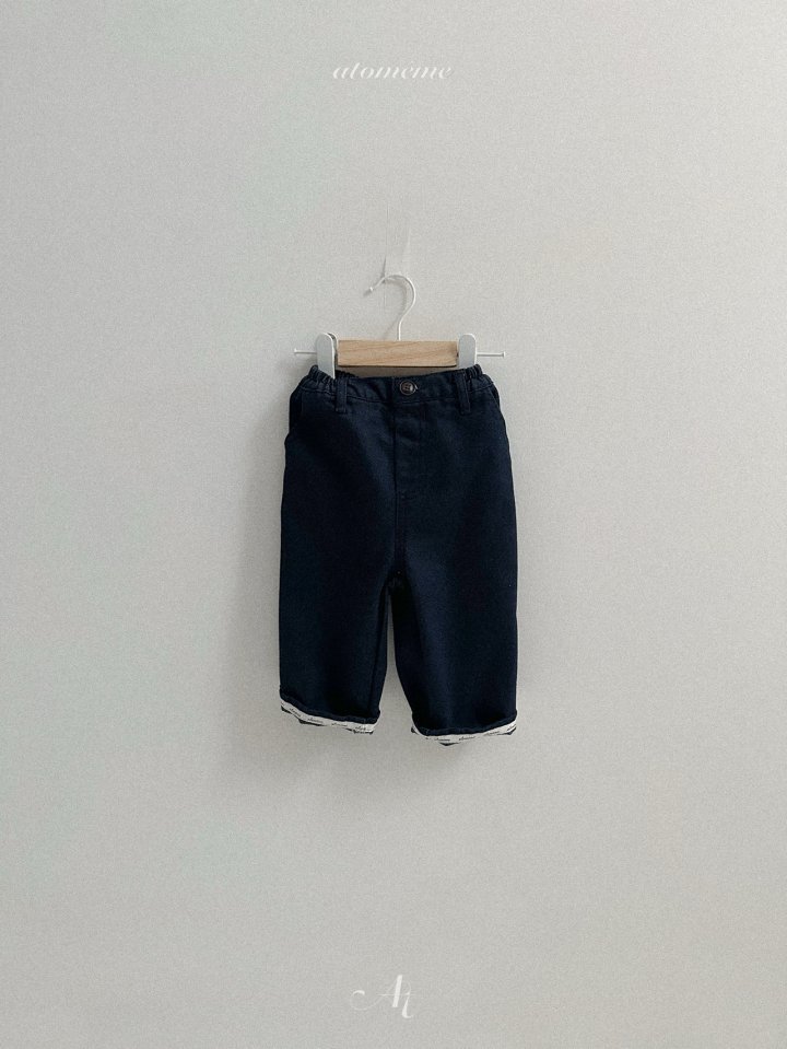 Atomeme - Korean Baby Fashion - #babyboutique - Non-Fade Denim Pants - 5
