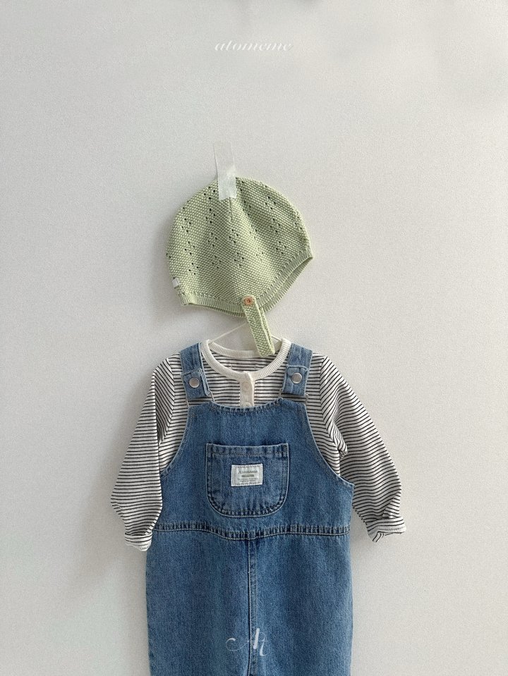 Atomeme - Korean Baby Fashion - #babyboutique - Orca Denim Overalls - 9
