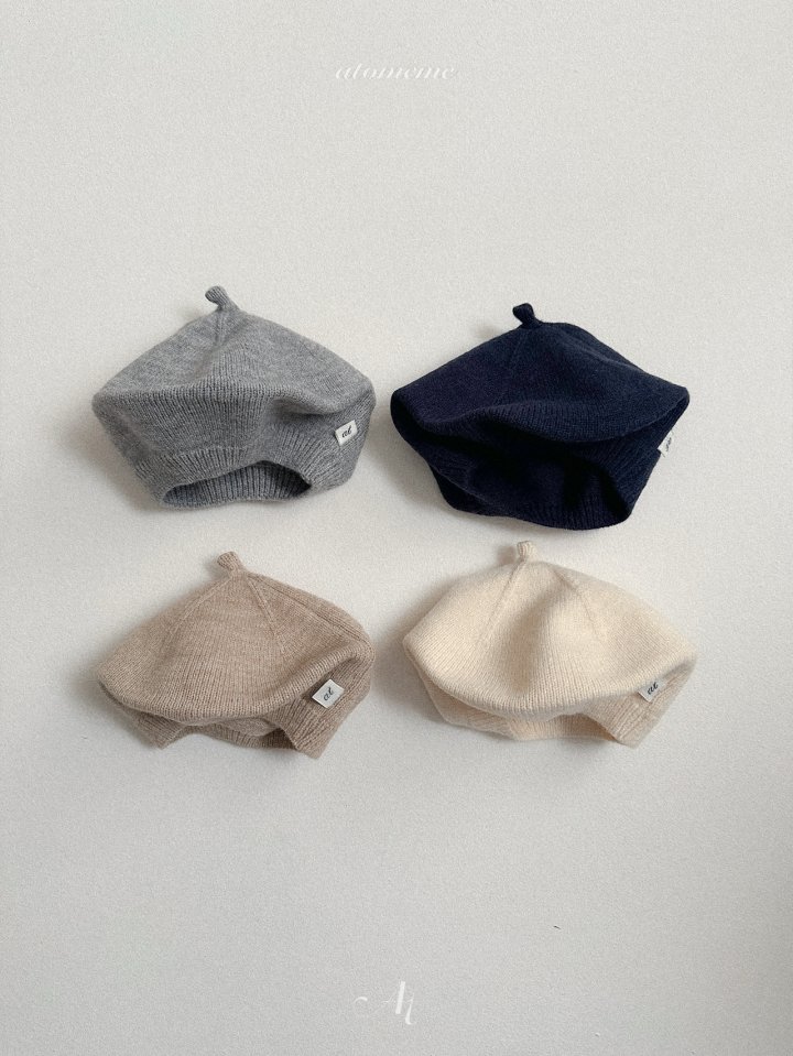 Atomeme - Korean Baby Fashion - #babyboutiqueclothing - Fuzzy Beret