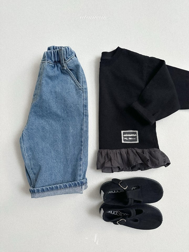 Atomeme - Korean Baby Fashion - #babyboutiqueclothing - Say Frill Tee - 9