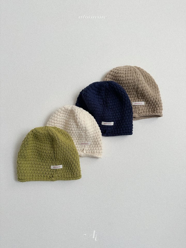 Atomeme - Korean Baby Fashion - #babyboutiqueclothing - Peanut Beanie