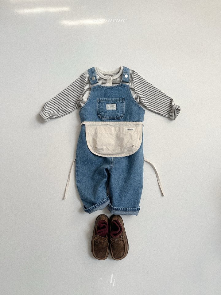 Atomeme - Korean Baby Fashion - #babyboutiqueclothing - Orca Denim Overalls - 10