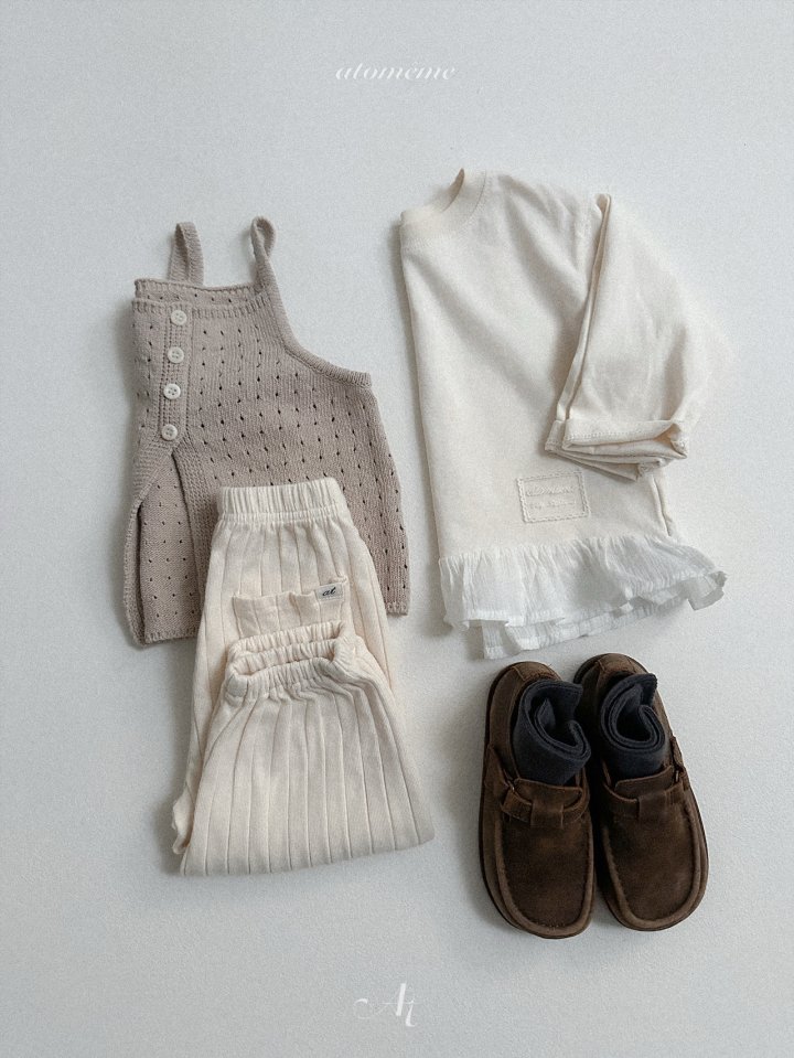 Atomeme - Korean Baby Fashion - #babyclothing - Say Frill Tee - 10