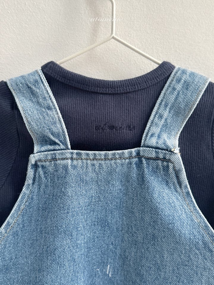 Atomeme - Korean Baby Fashion - #babyclothing - Orca Denim Overalls - 11