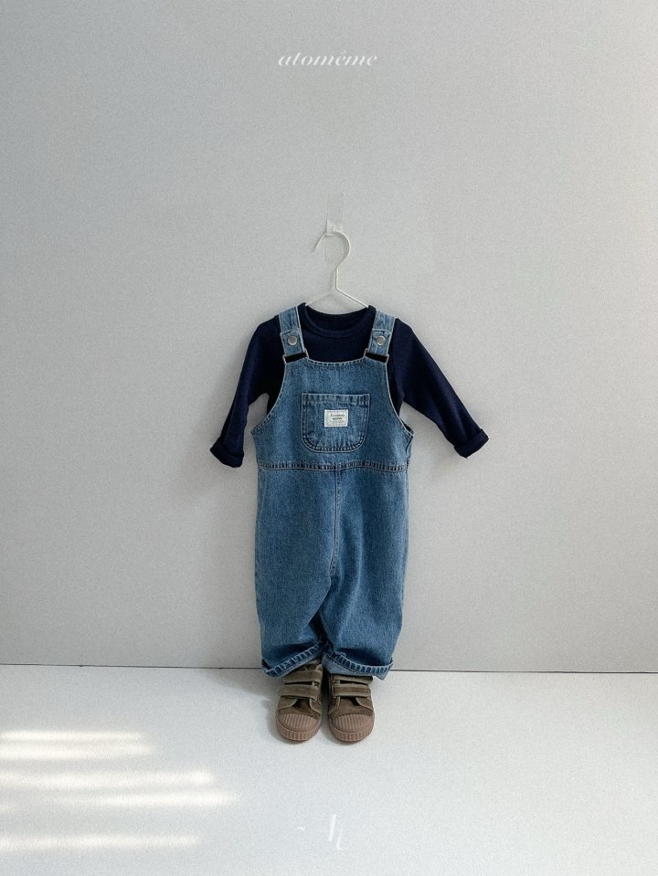 Atomeme - Korean Baby Fashion - #babyfashion - Orca Denim Overalls - 12