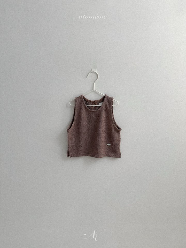 Atomeme - Korean Baby Fashion - #babyfever - Mini Knit Vest - 7