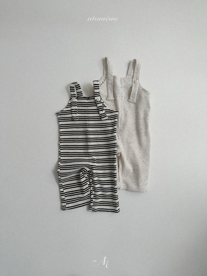 Atomeme - Korean Baby Fashion - #babygirlfashion - Crop Overalls