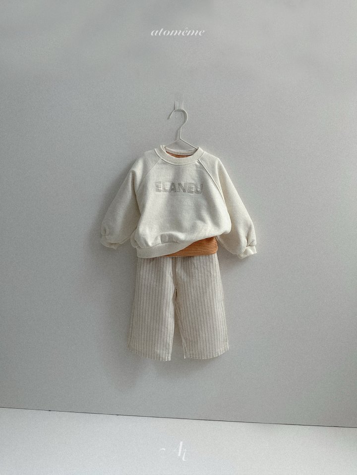 Atomeme - Korean Baby Fashion - #babygirlfashion - Stitch Sweatshirt - 12
