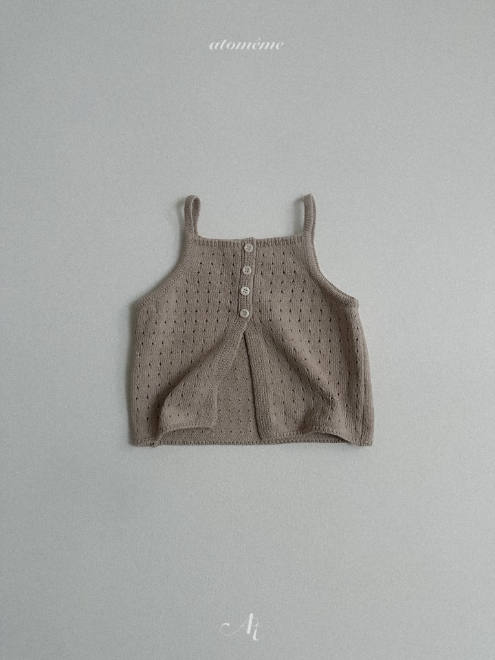Atomeme - Korean Baby Fashion - #babyfever - Annie Knit Vest - 4