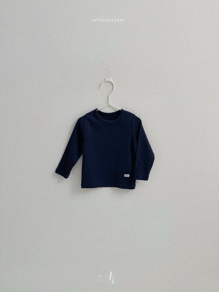Atomeme - Korean Baby Fashion - #babygirlfashion - Soft Ribbed Tee - 7