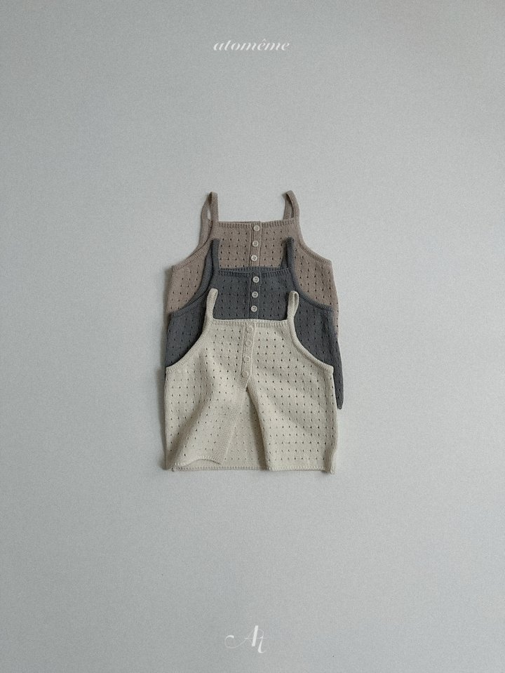 Atomeme - Korean Baby Fashion - #babyoninstagram - Annie Knit Vest - 6