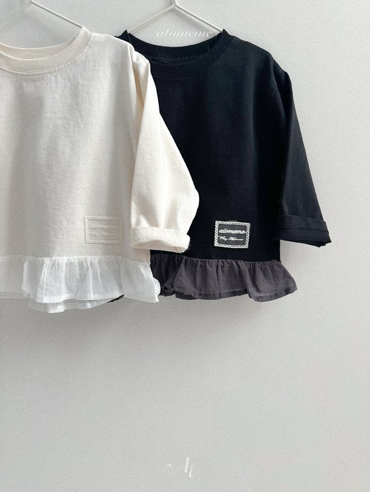 Atomeme - Korean Baby Fashion - #babyootd - Say Frill Tee