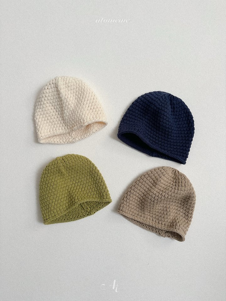 Atomeme - Korean Baby Fashion - #babyootd - Peanut Beanie - 8